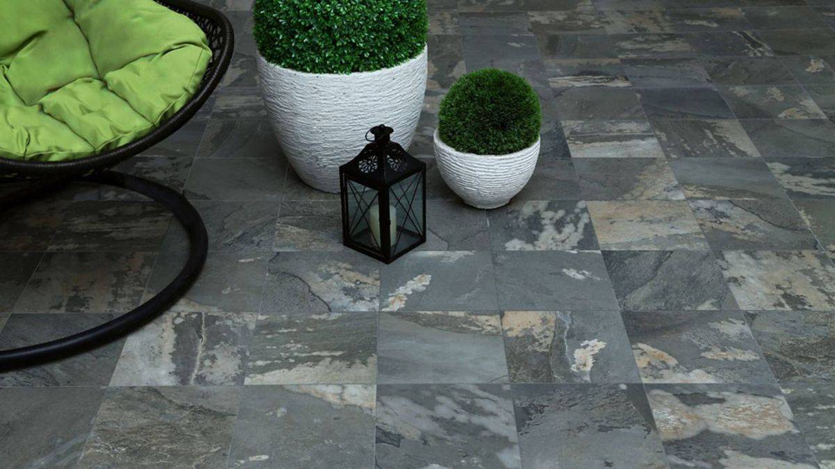 Slate Look Floor Tiles Tile Wizards, Slate Flooring Vs Ceramic Tile