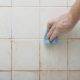 cleaning tile grout