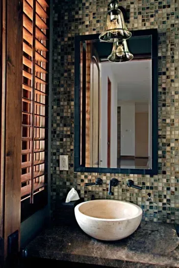 mosaic tiles bathroom