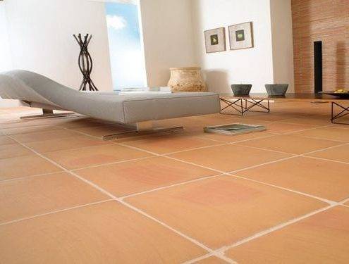 modern terracotta floor