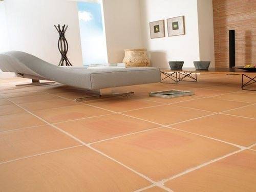 modern terracotta floor