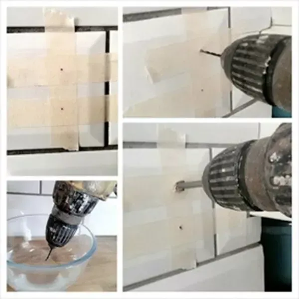 How To Drill Into Tiles Without, Drilling Into Porcelain Tile