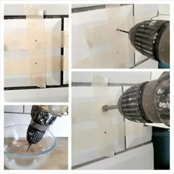 Drill through tile and concrete discount