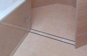 insert tile grate bathroom floor