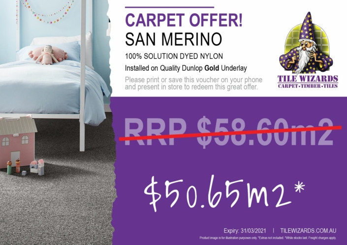 carpet offer