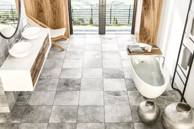 flooring options for bathrooms